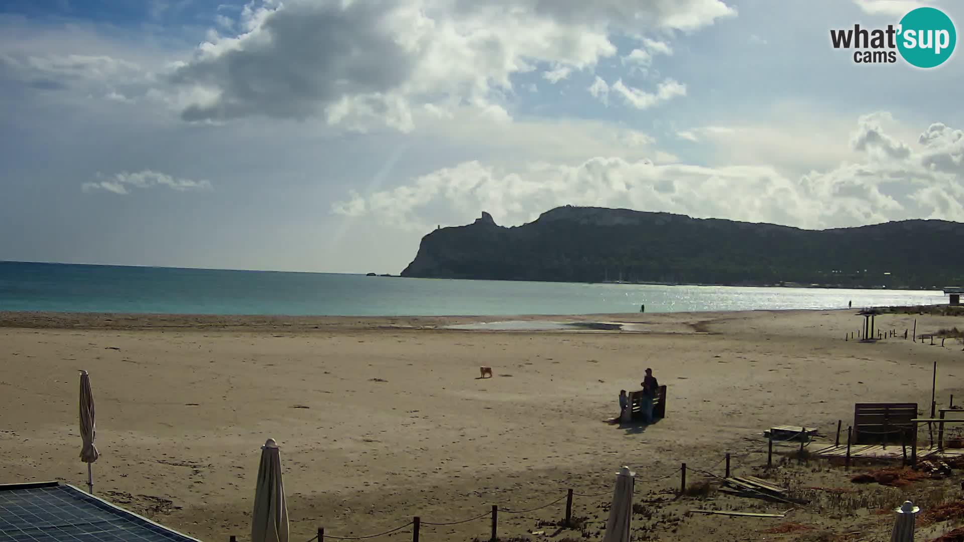 Webcam spiaggia del Poetto | Cagliari | Sardegna