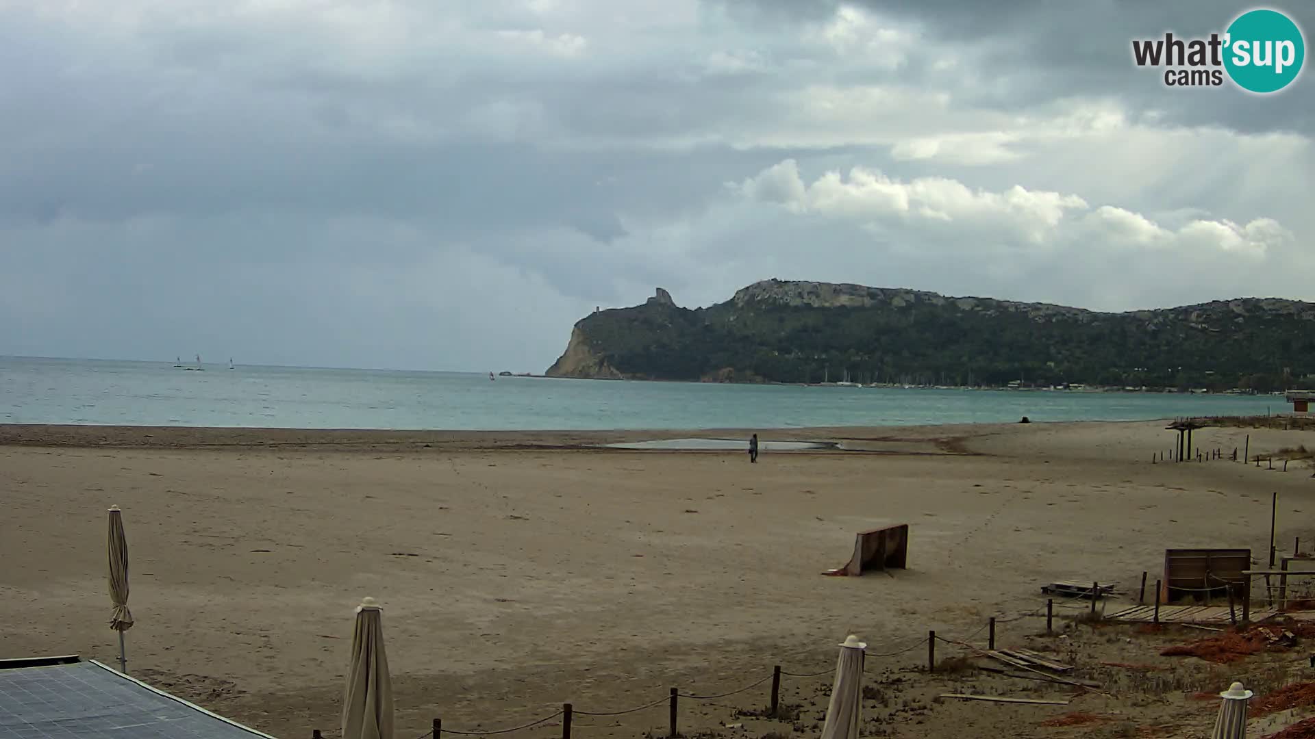Poetto Strand Webcam | Cagliari | Sardinien