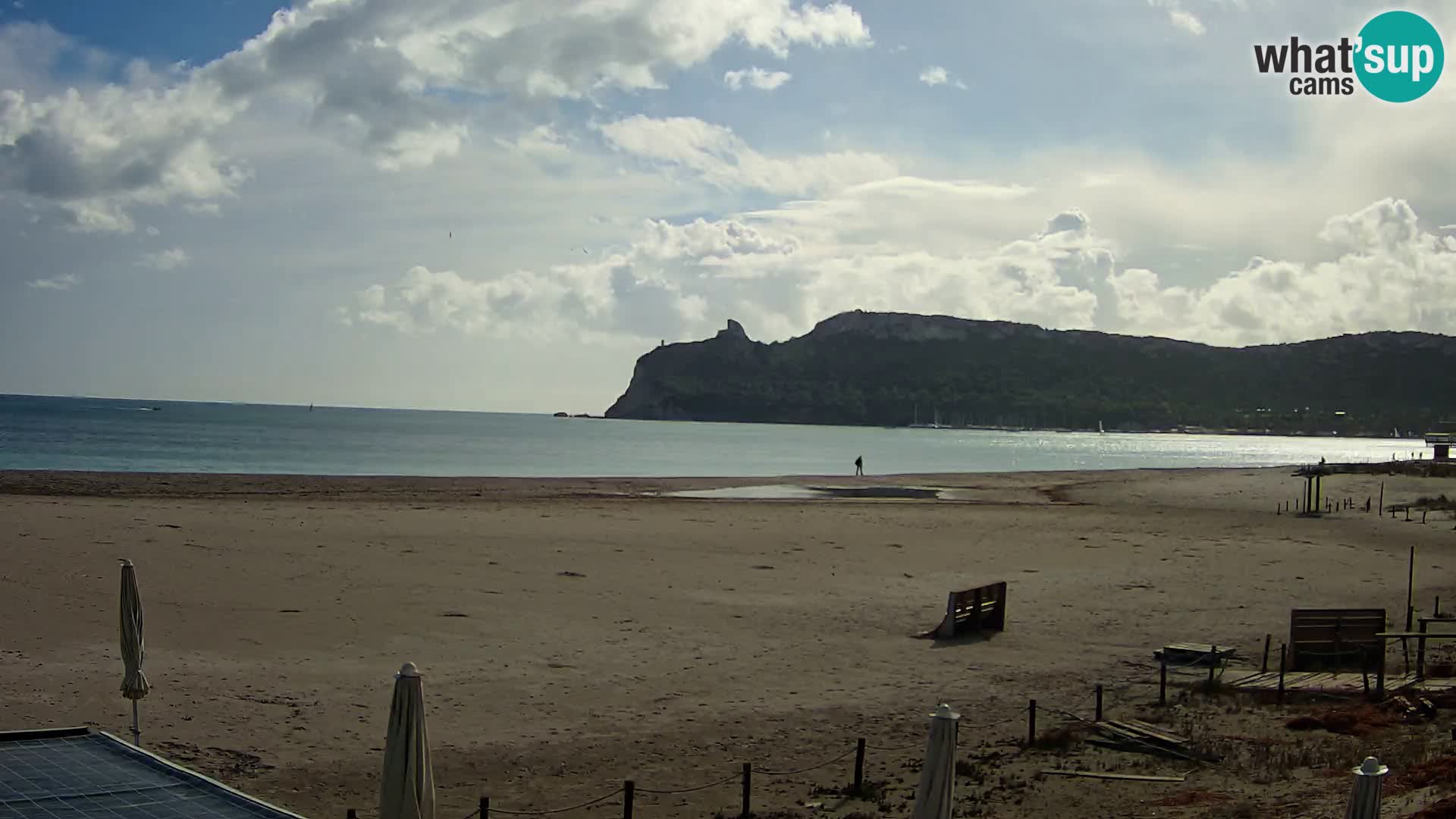Poetto Strand Webcam | Cagliari | Sardinien