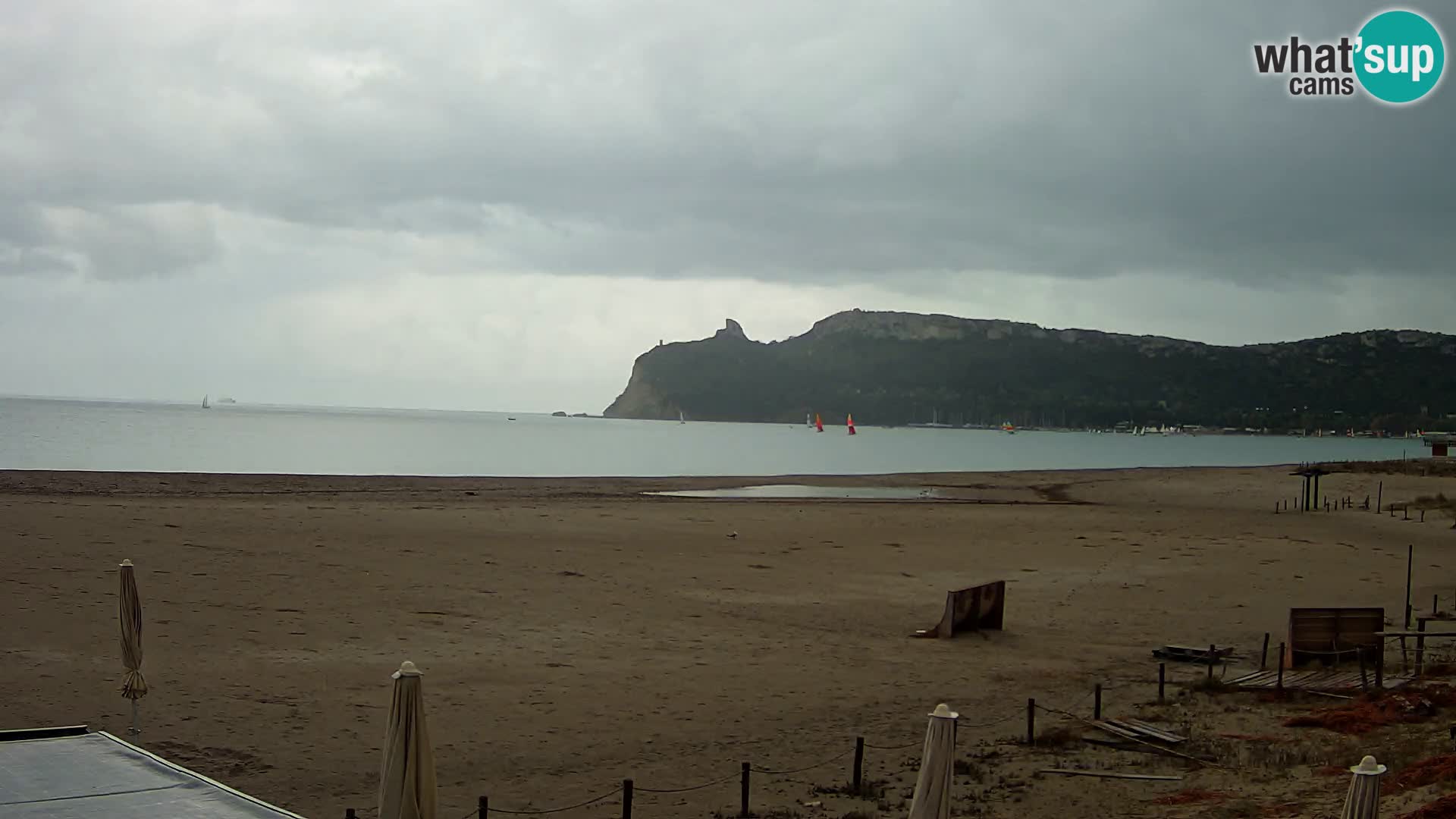 Webcam spiaggia del Poetto | Cagliari | Sardegna