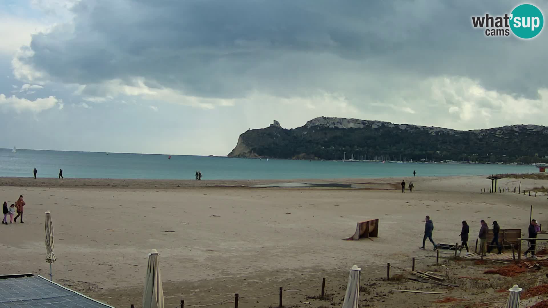 Webcam spiaggia del Poetto | Cagliari | Sardegna
