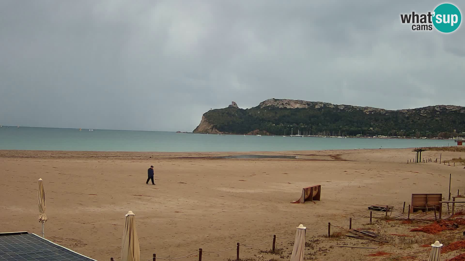 Webcam plage de Poetto | Cagliari | Sardaigne
