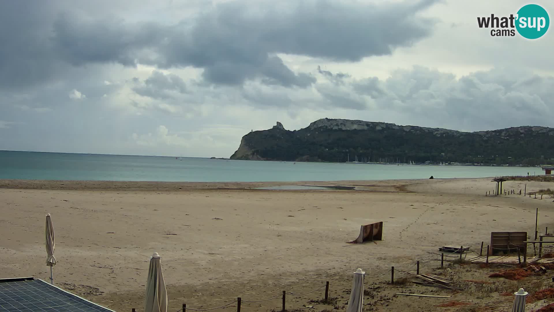 Poetto beach webcam | Cagliari | Sardinia
