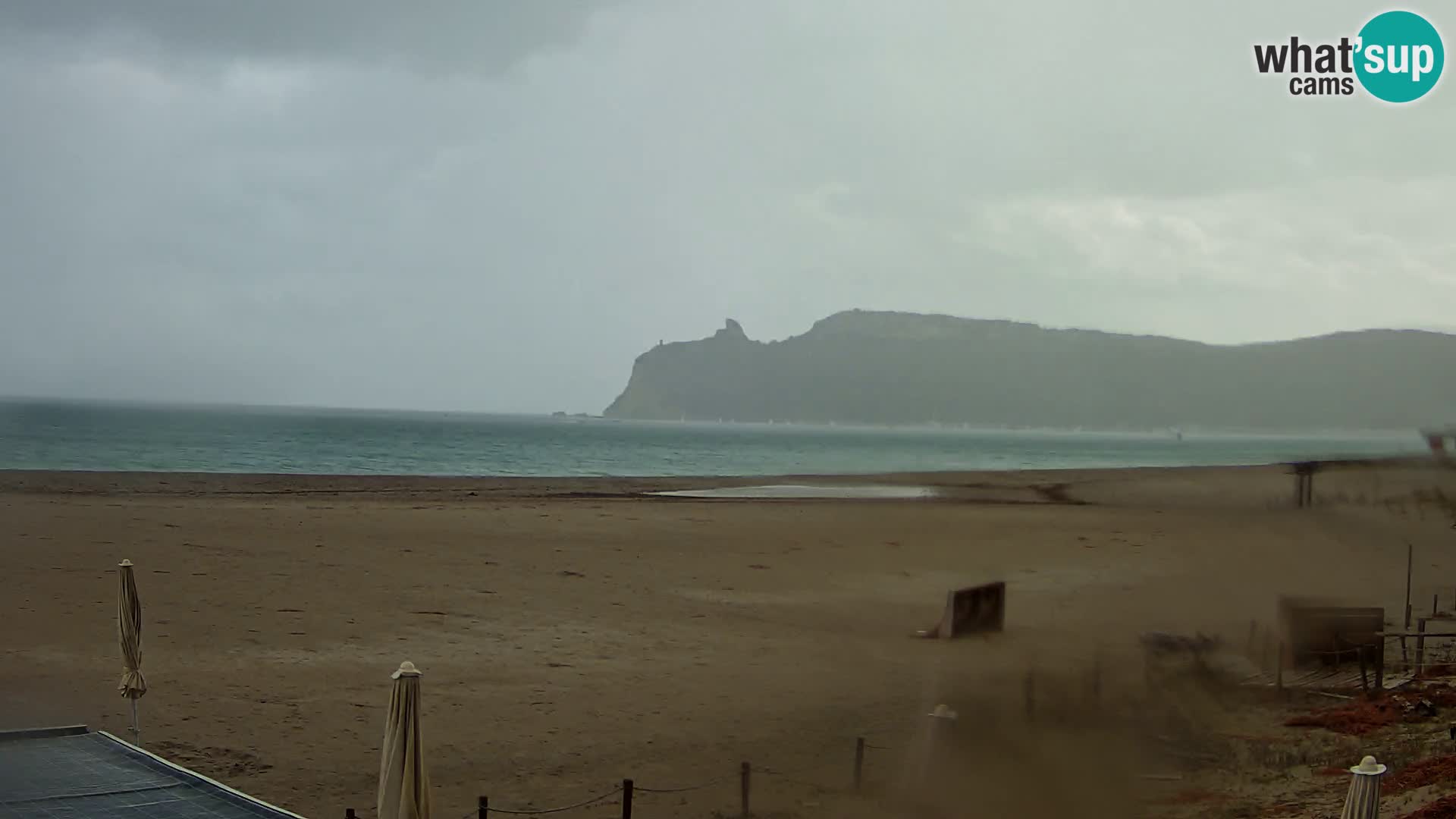 Poetto Strand Webcam | Cagliari | Sardinien