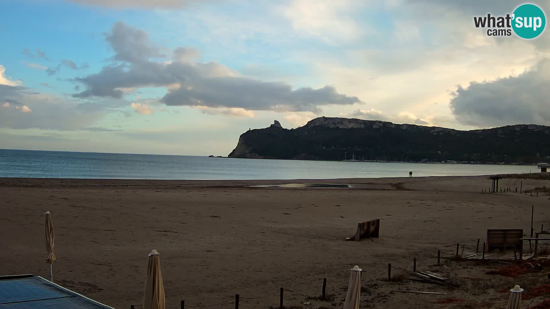 Poetto beach webcam | Cagliari | Sardinia