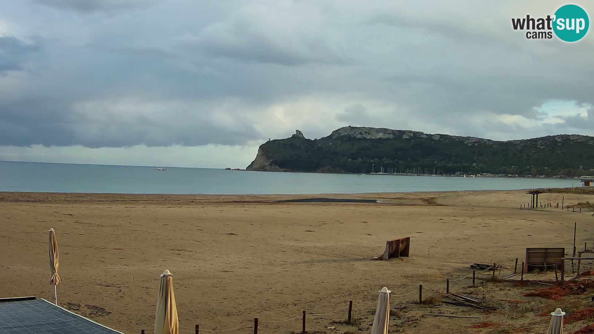 Poetto beach webcam | Cagliari | Sardinija