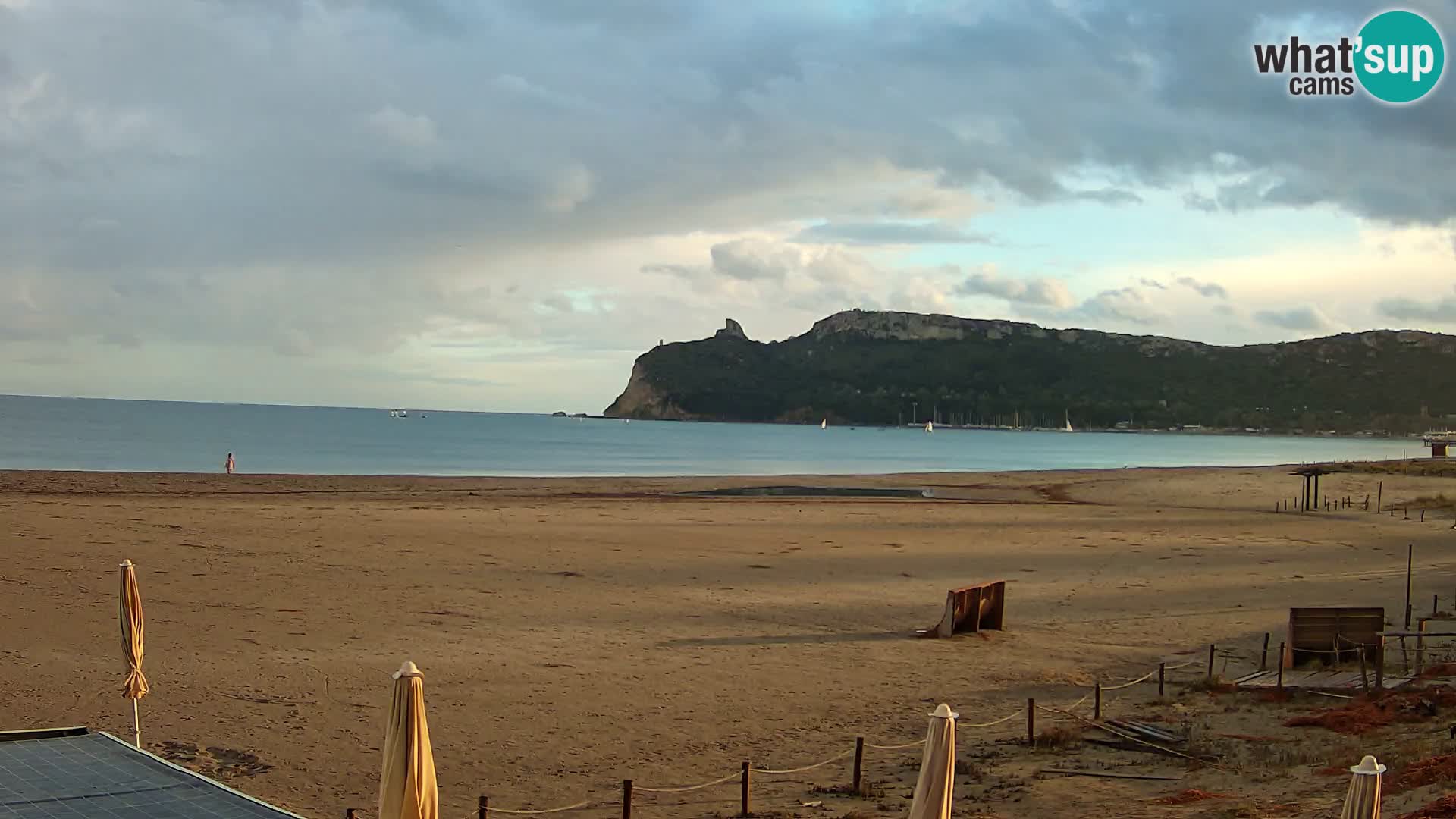Webcam plage de Poetto | Cagliari | Sardaigne
