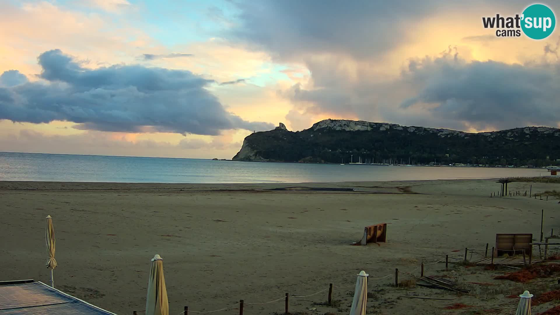 Poetto beach webcam | Cagliari | Sardinia