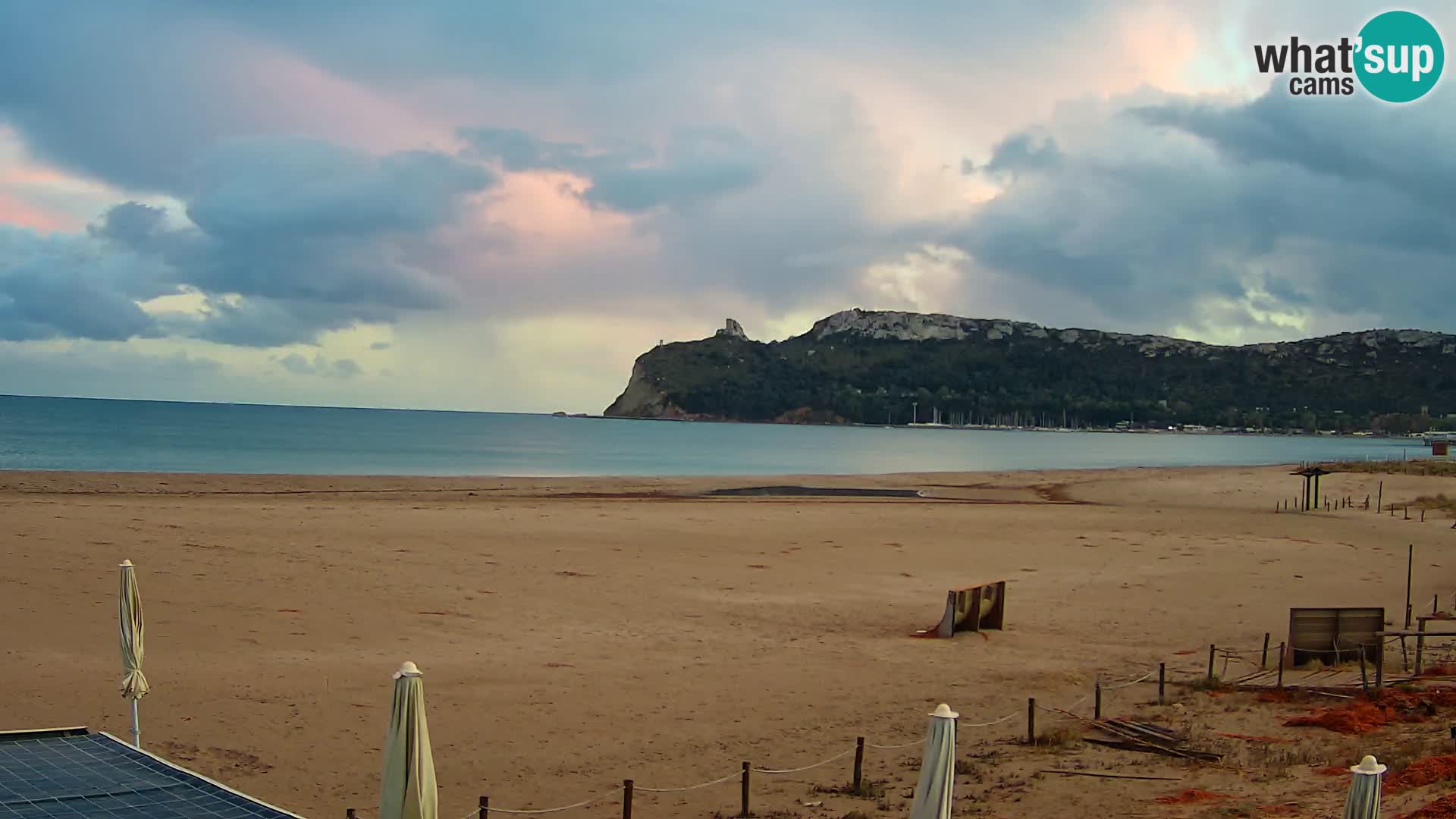 Webcam spiaggia del Poetto | Cagliari | Sardegna