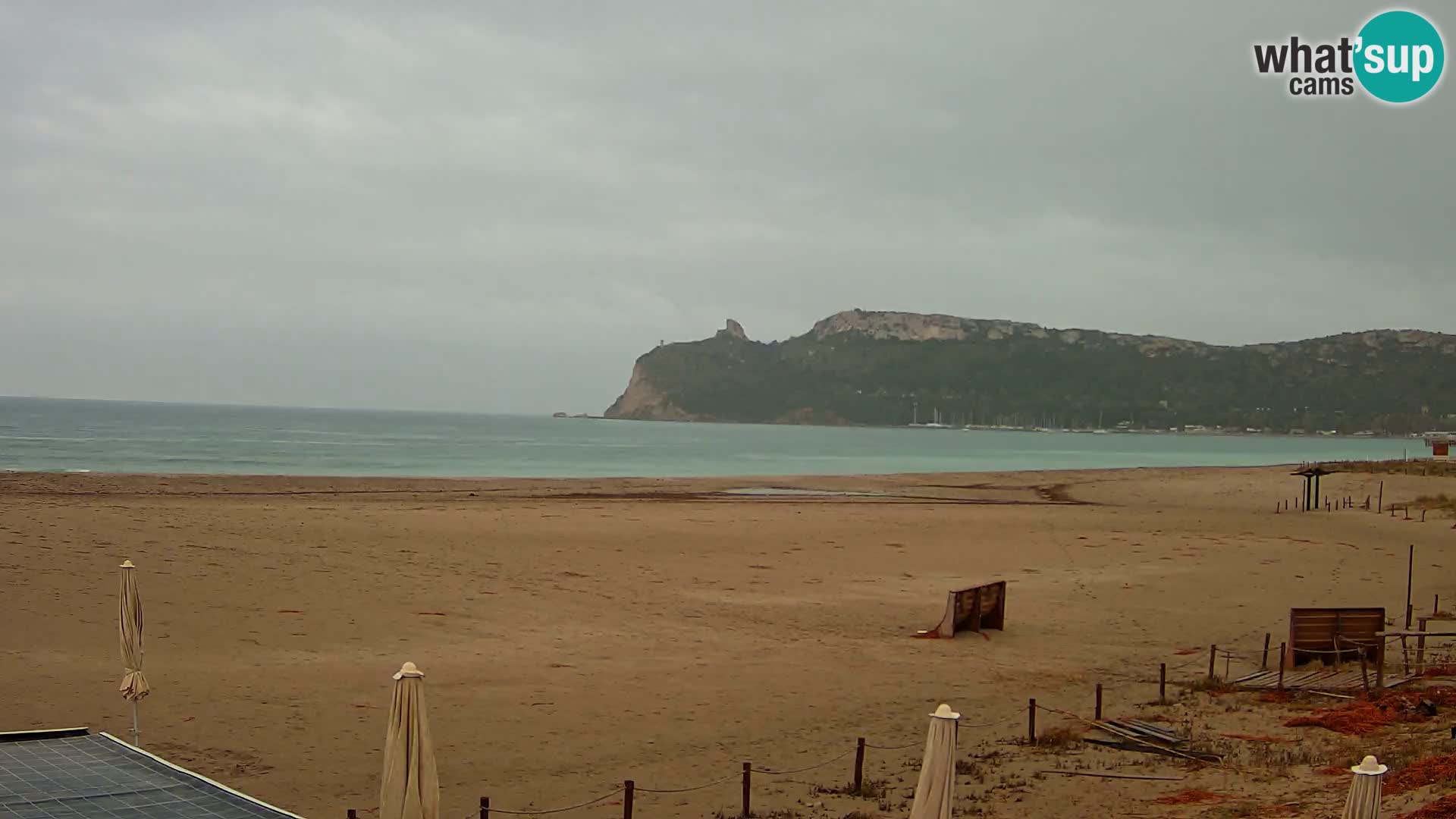 Webcam plage de Poetto | Cagliari | Sardaigne