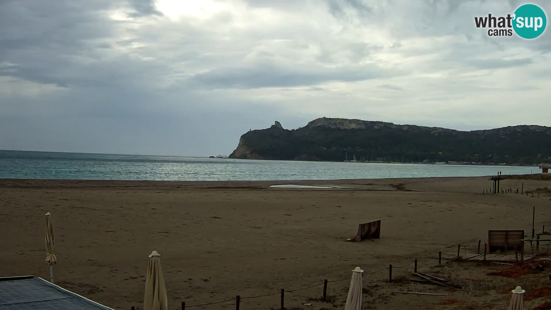 Webcam plage de Poetto | Cagliari | Sardaigne