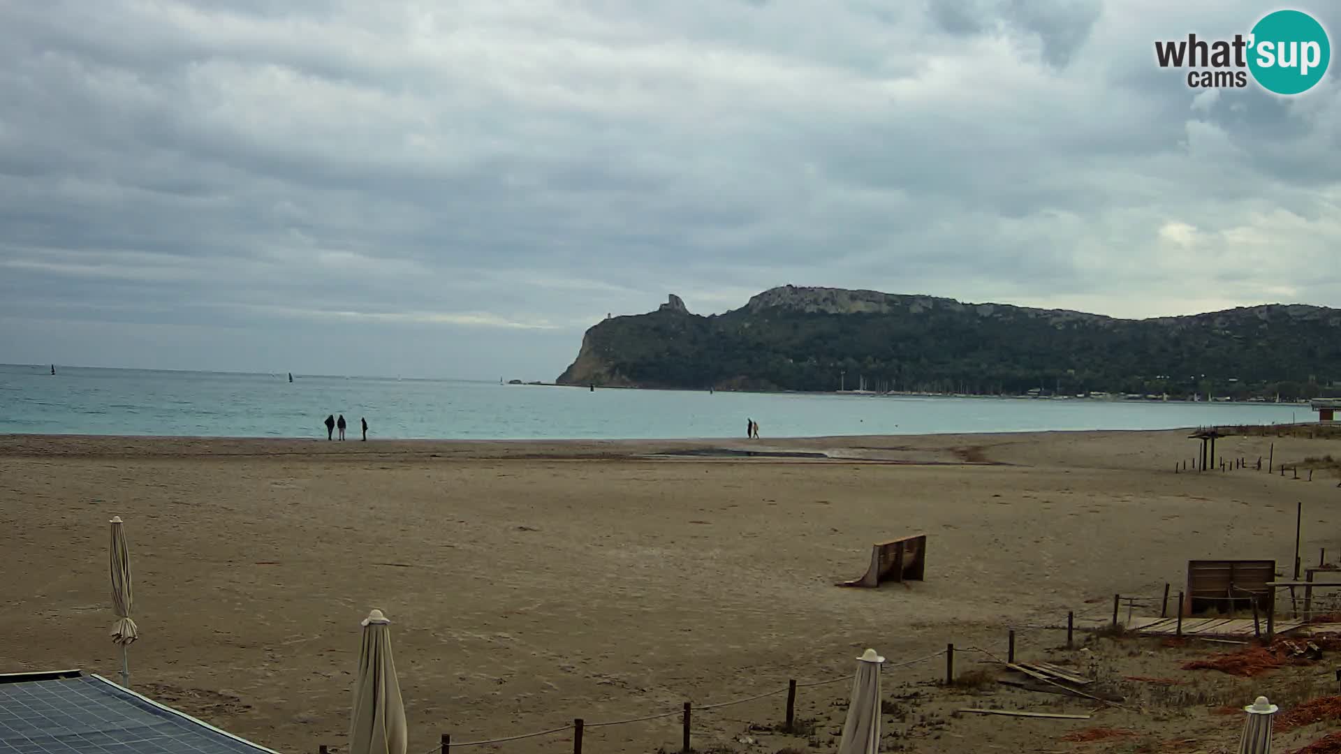 Poetto Strand Webcam | Cagliari | Sardinien