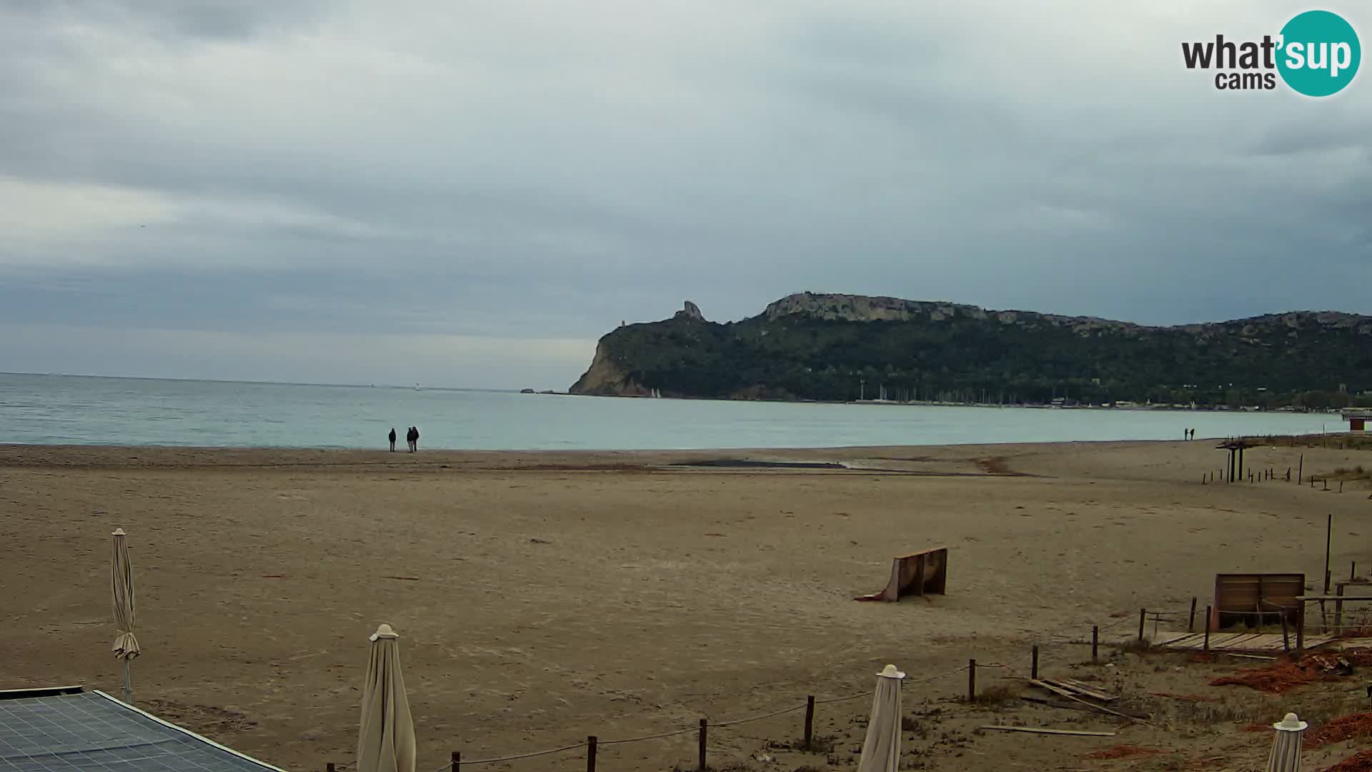 Poetto Strand Webcam | Cagliari | Sardinien