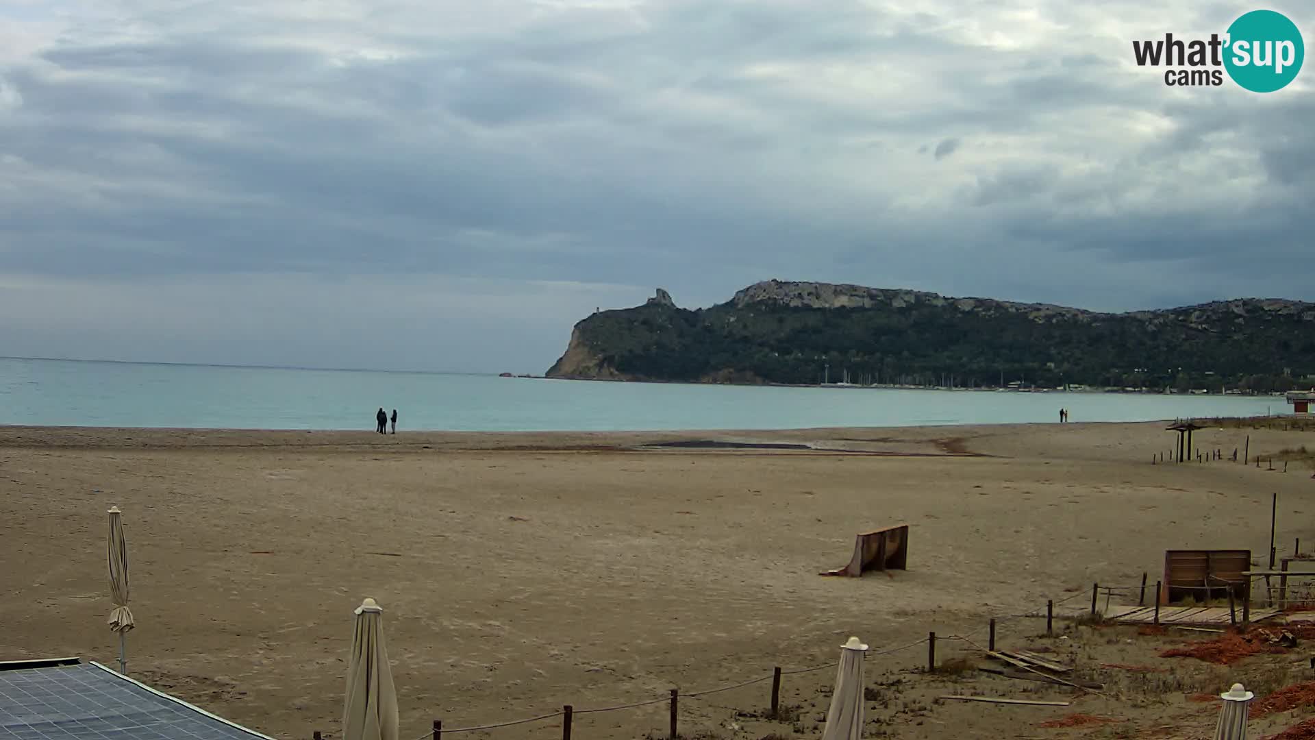 Poetto beach webcam | Cagliari | Sardinija