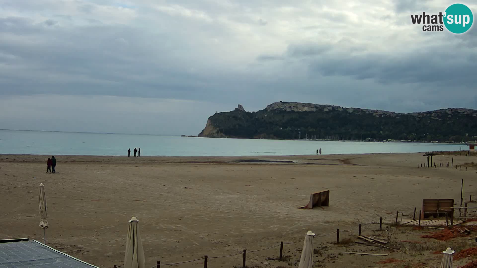 Poetto beach webcam | Cagliari | Sardinija
