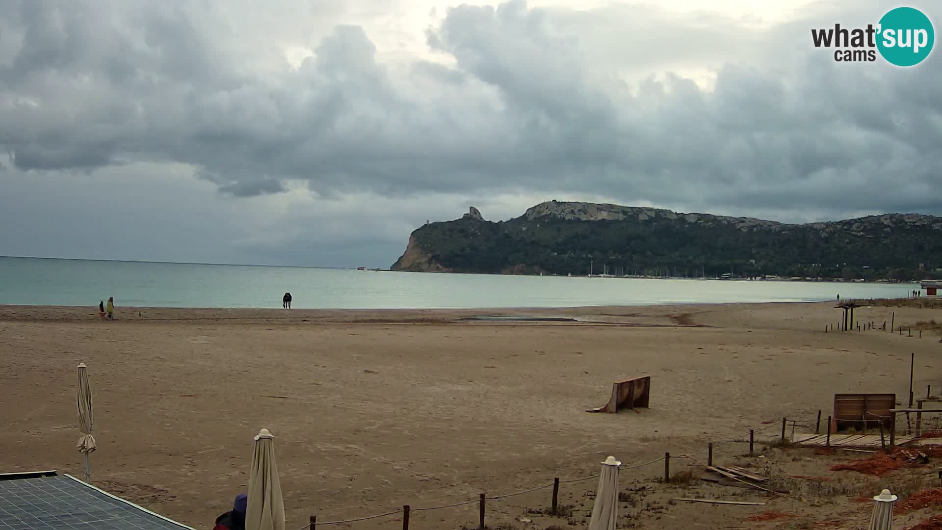 Poetto beach webcam | Cagliari | Sardinia