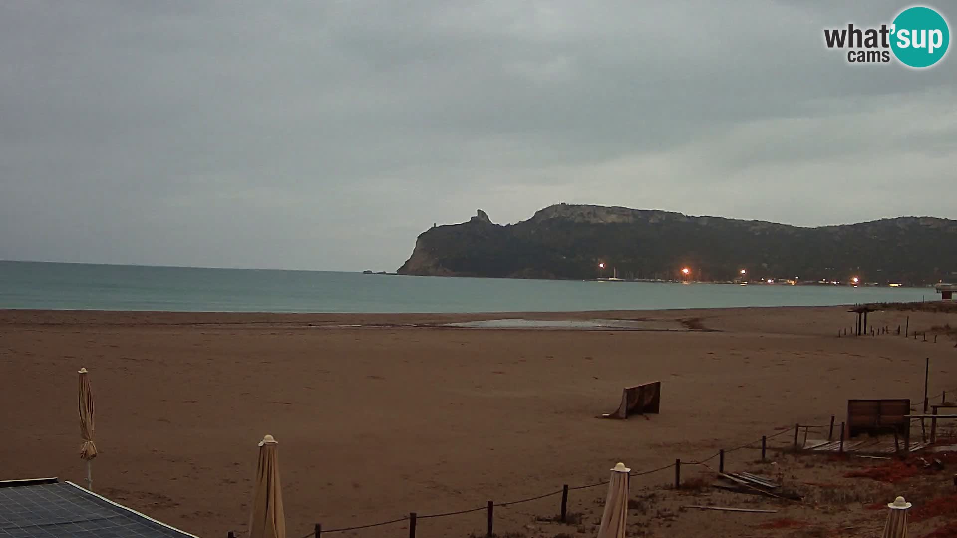 Poetto beach webcam | Cagliari | Sardinija