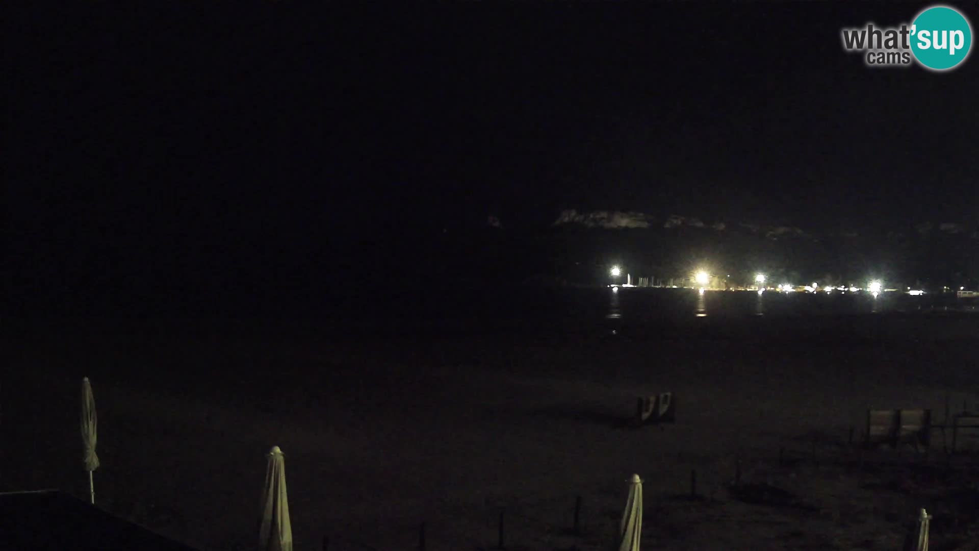Poetto beach webcam | Cagliari | Sardinija
