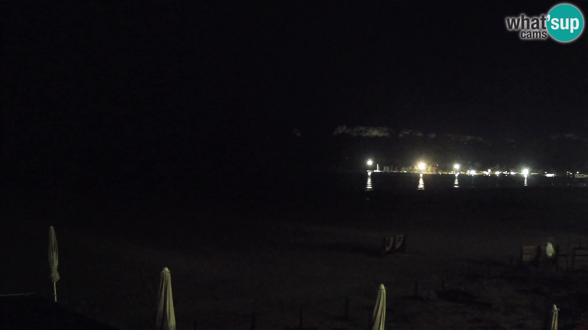 Poetto beach webcam | Cagliari | Sardinija