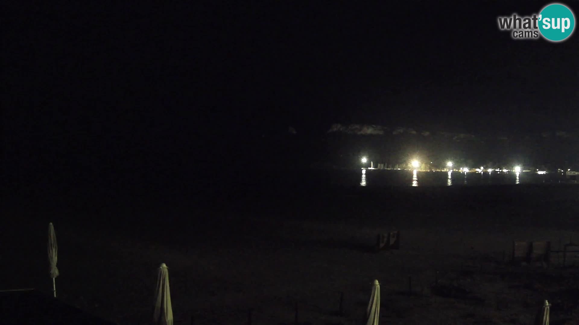Poetto beach webcam | Cagliari | Sardinija