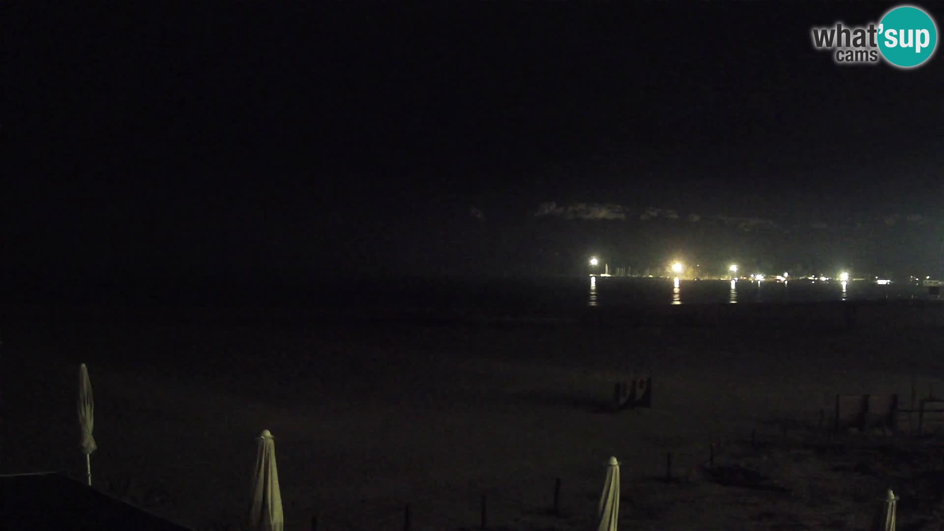 Poetto beach webcam | Cagliari | Sardinija