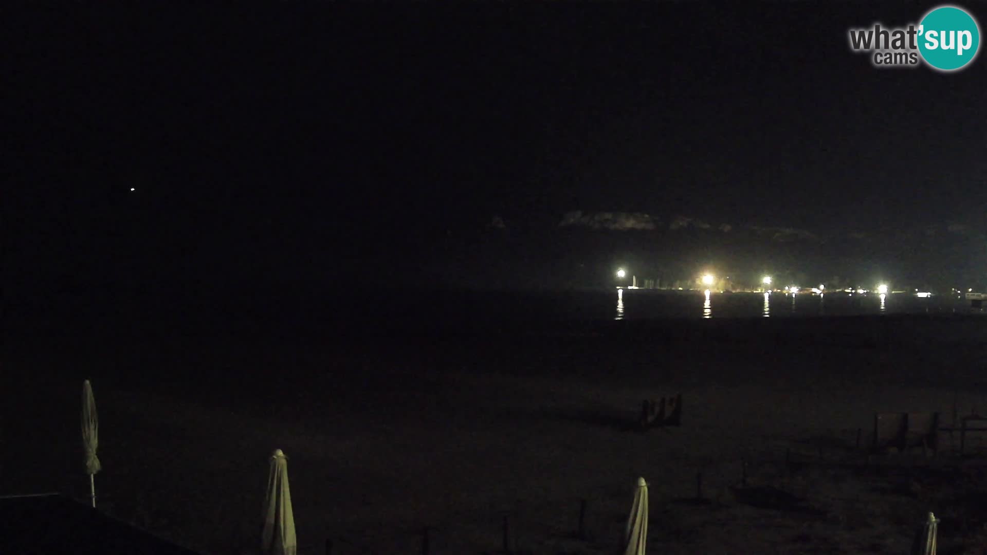 Poetto beach webcam | Cagliari | Sardinija