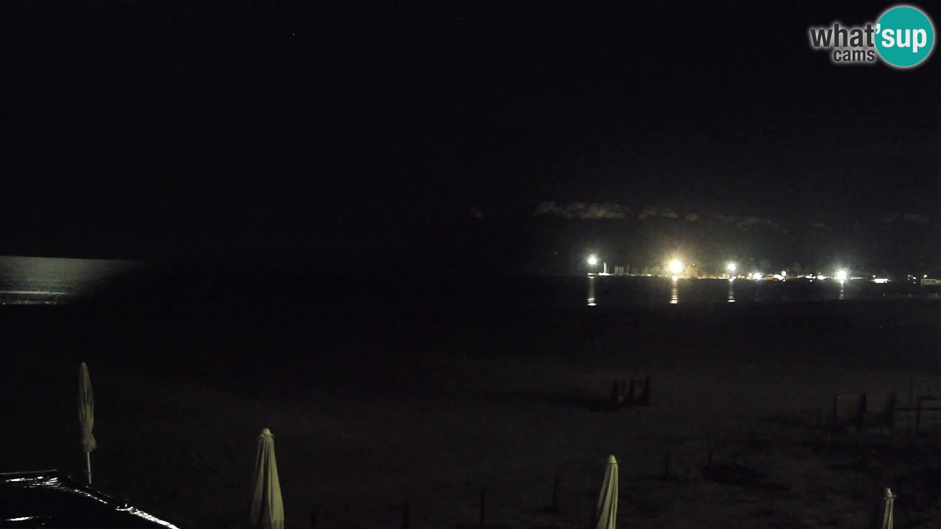 Poetto beach webcam | Cagliari | Sardinija