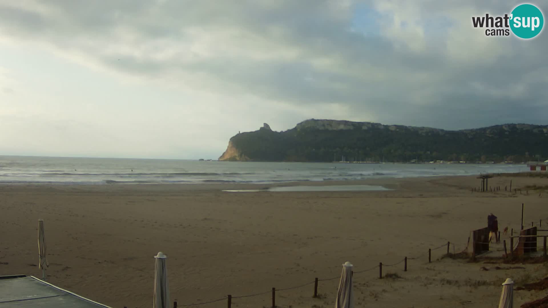 Poetto beach webcam | Cagliari | Sardinija