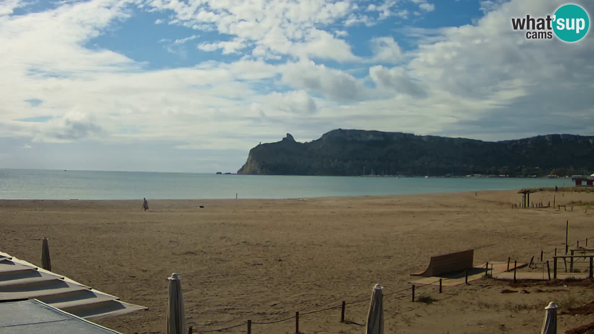 Poetto beach webcam | Cagliari | Sardinija