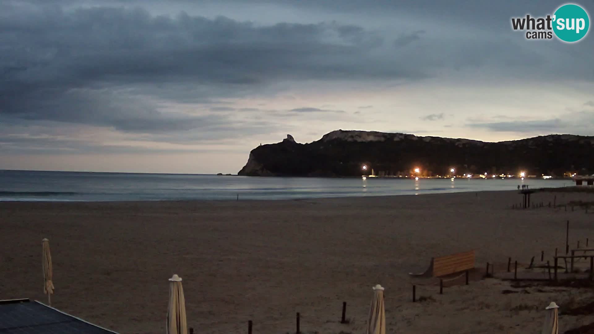 Webcam spiaggia del Poetto | Cagliari | Sardegna