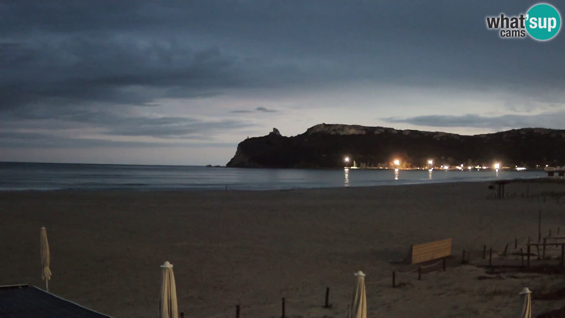 Webcam spiaggia del Poetto | Cagliari | Sardegna