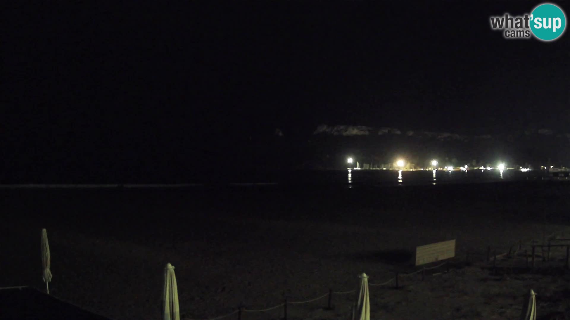 Poetto beach webcam | Cagliari | Sardinia