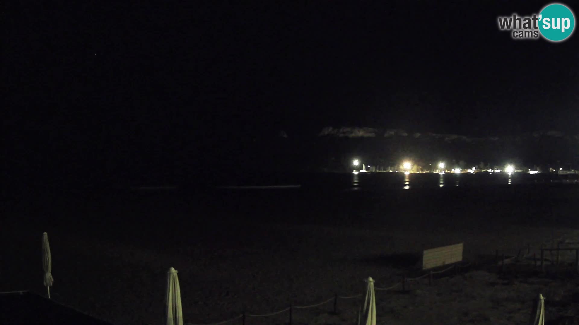 Poetto beach webcam | Cagliari | Sardinija