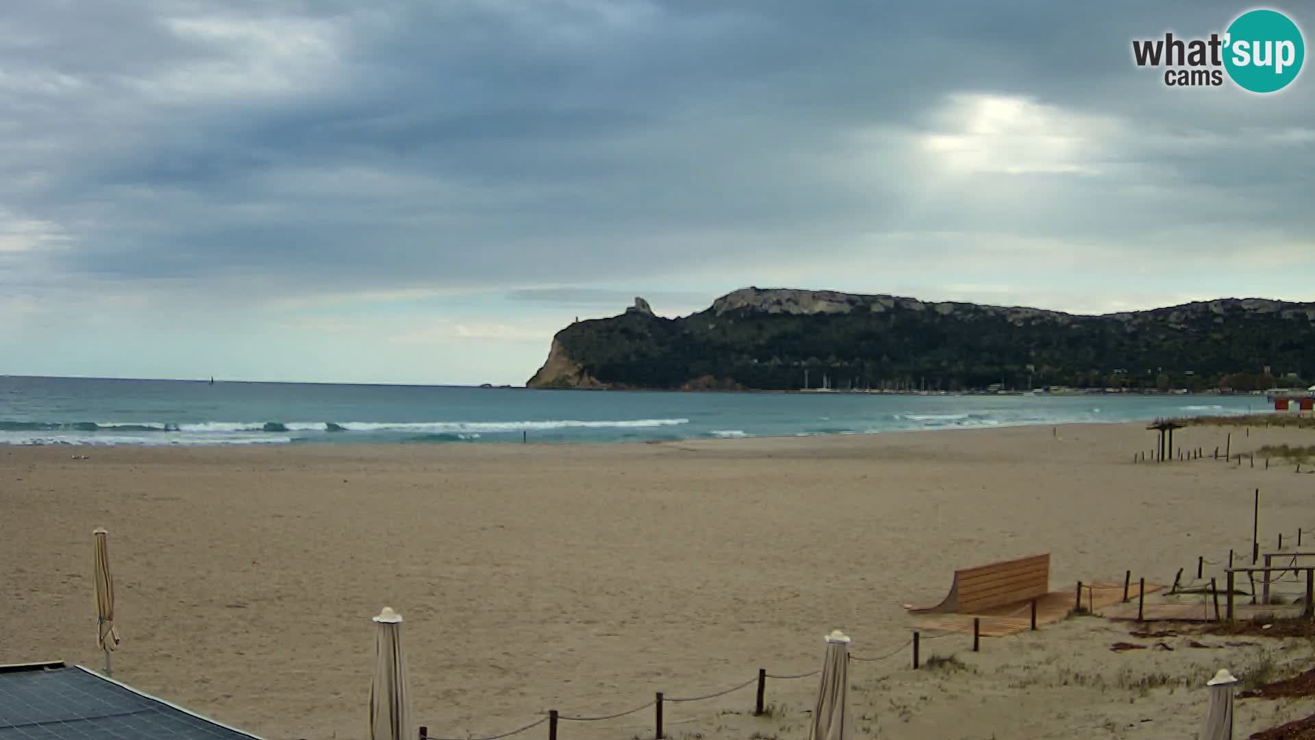 Poetto beach webcam | Cagliari | Sardinia
