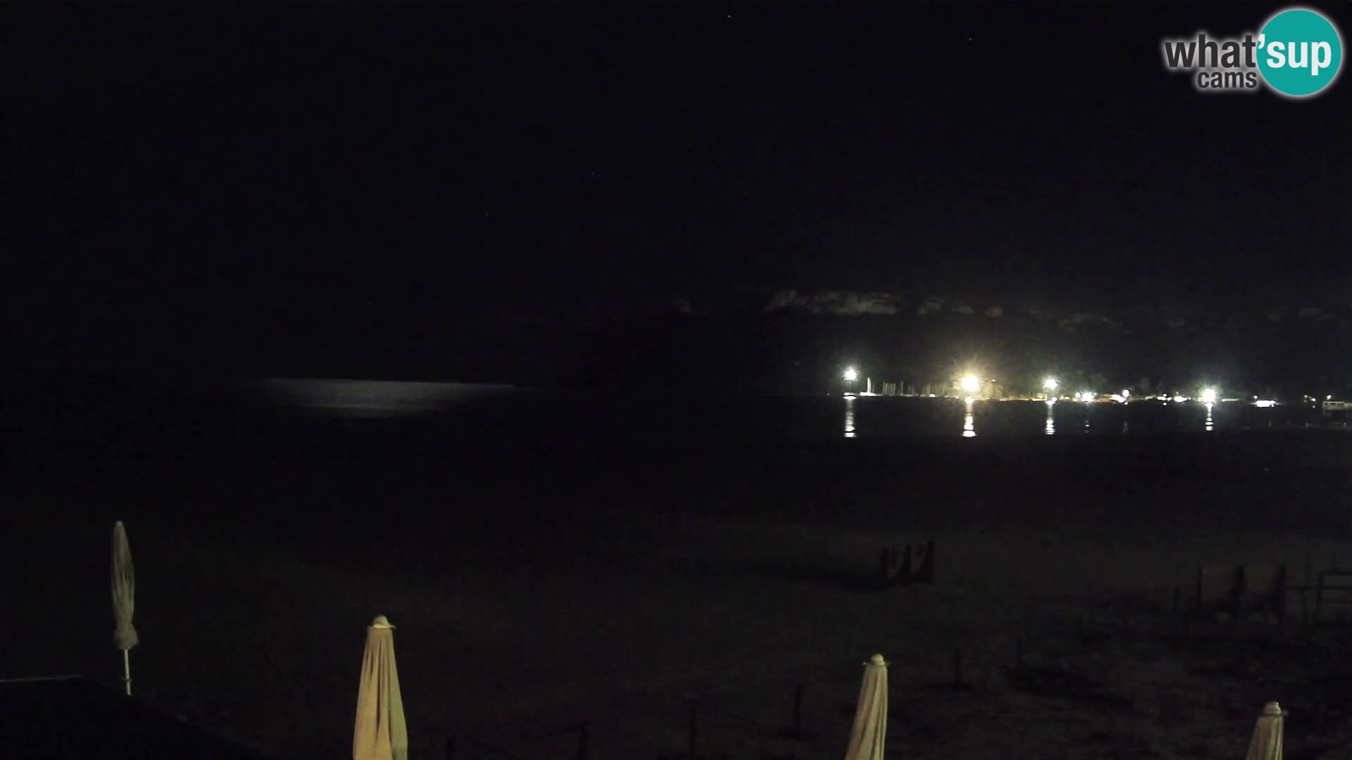 Poetto beach webcam | Cagliari | Sardinija