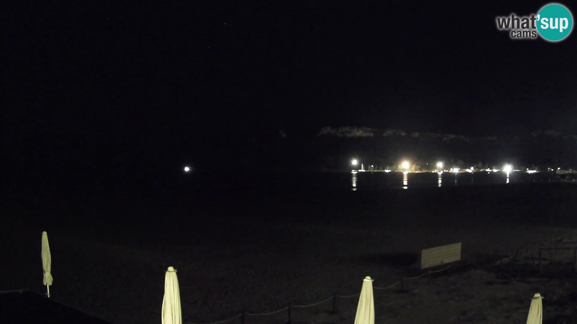 Poetto beach webcam | Cagliari | Sardinija