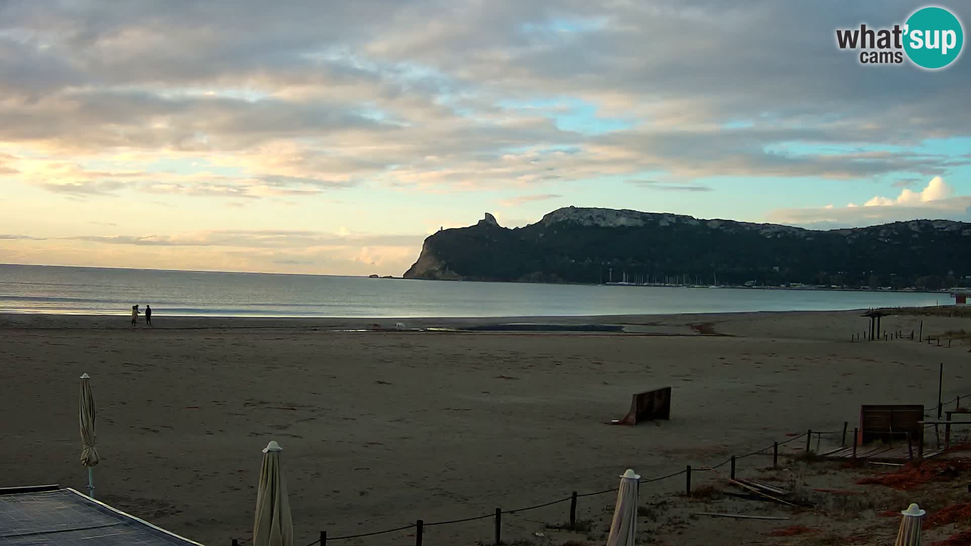 Poetto beach webcam | Cagliari | Sardinija