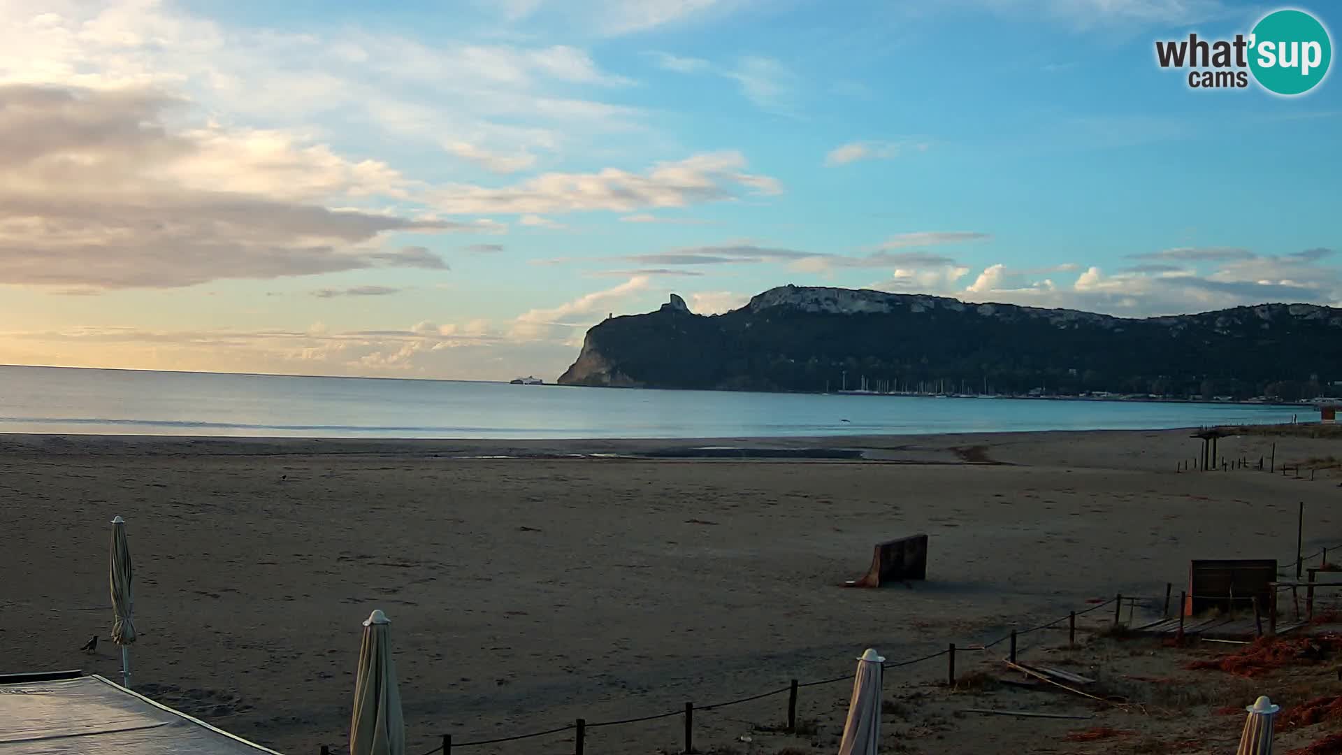 Webcam playa de Poetto | Cagliari | Cerdeña