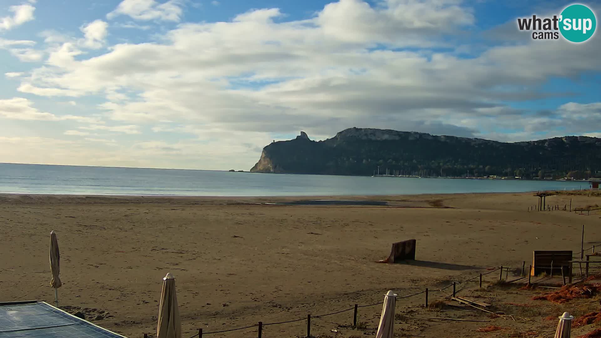 Webcam plage de Poetto | Cagliari | Sardaigne