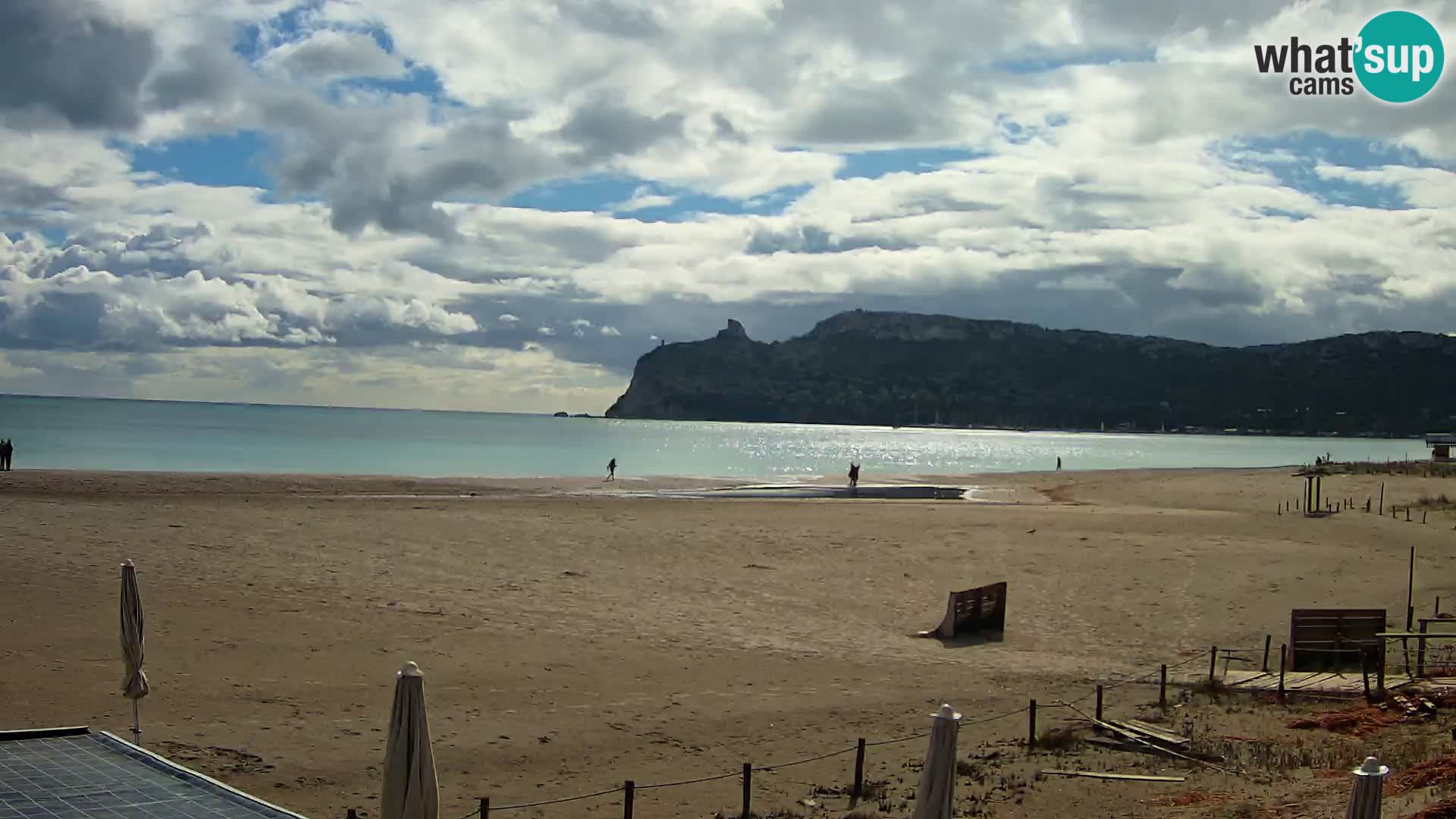 Webcam spiaggia del Poetto | Cagliari | Sardegna