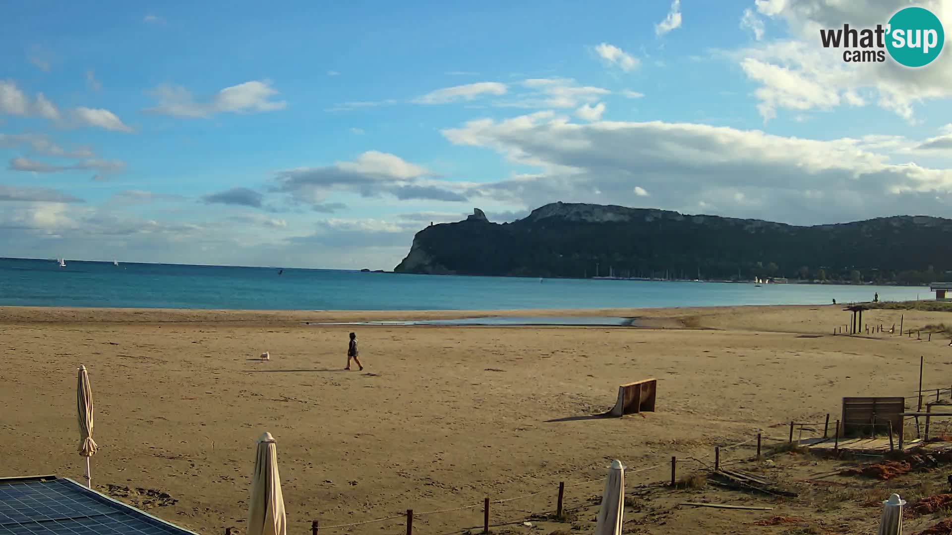 Webcam playa de Poetto | Cagliari | Cerdeña