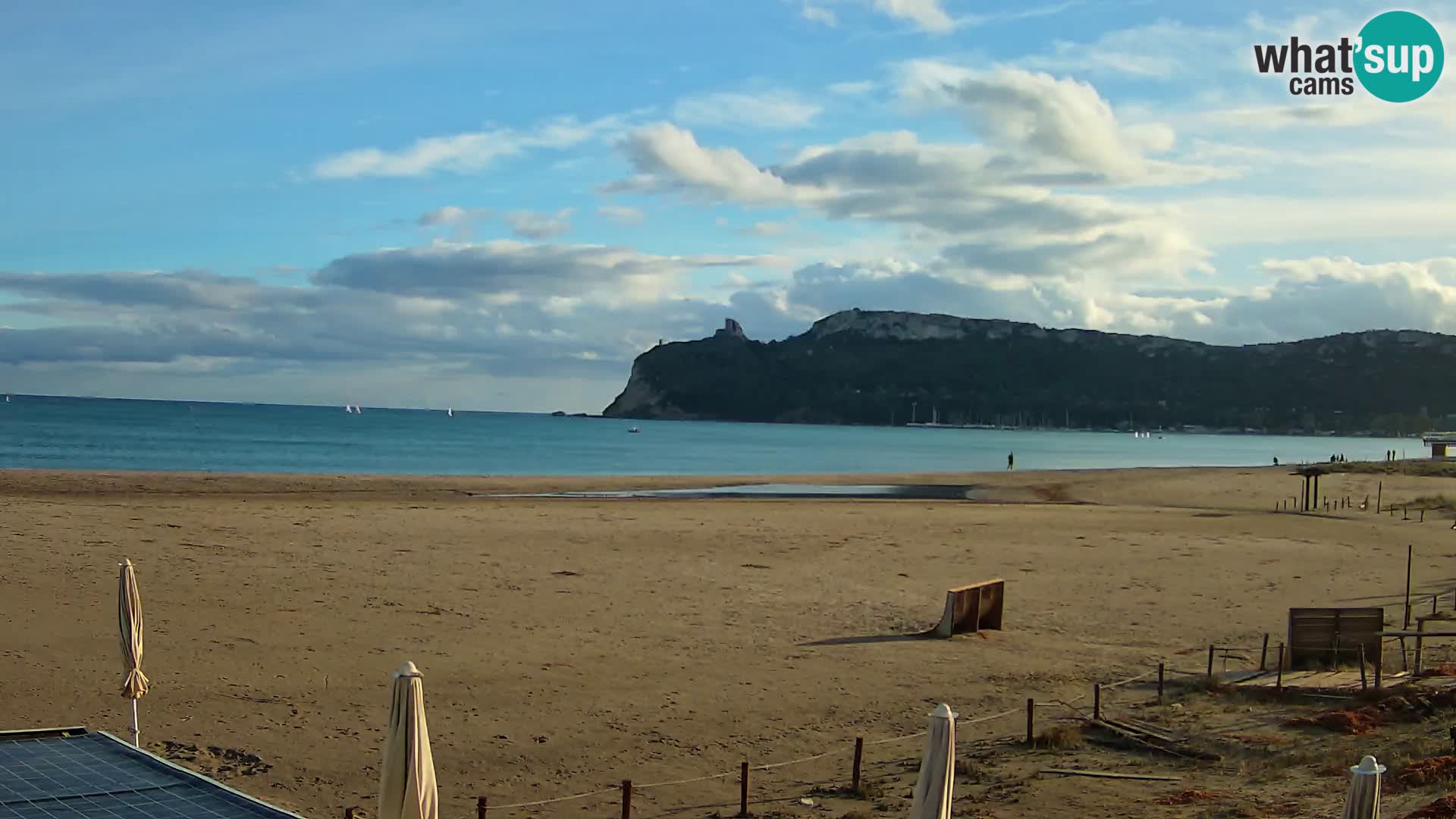 Poetto Strand Webcam | Cagliari | Sardinien