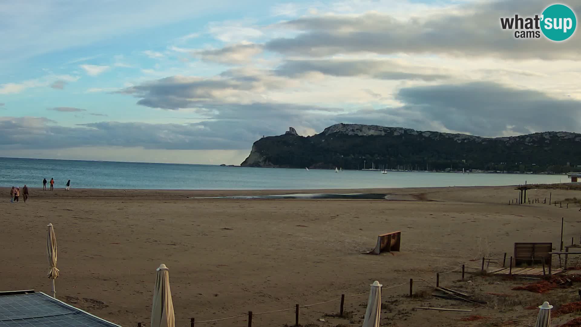 Webcam plage de Poetto | Cagliari | Sardaigne