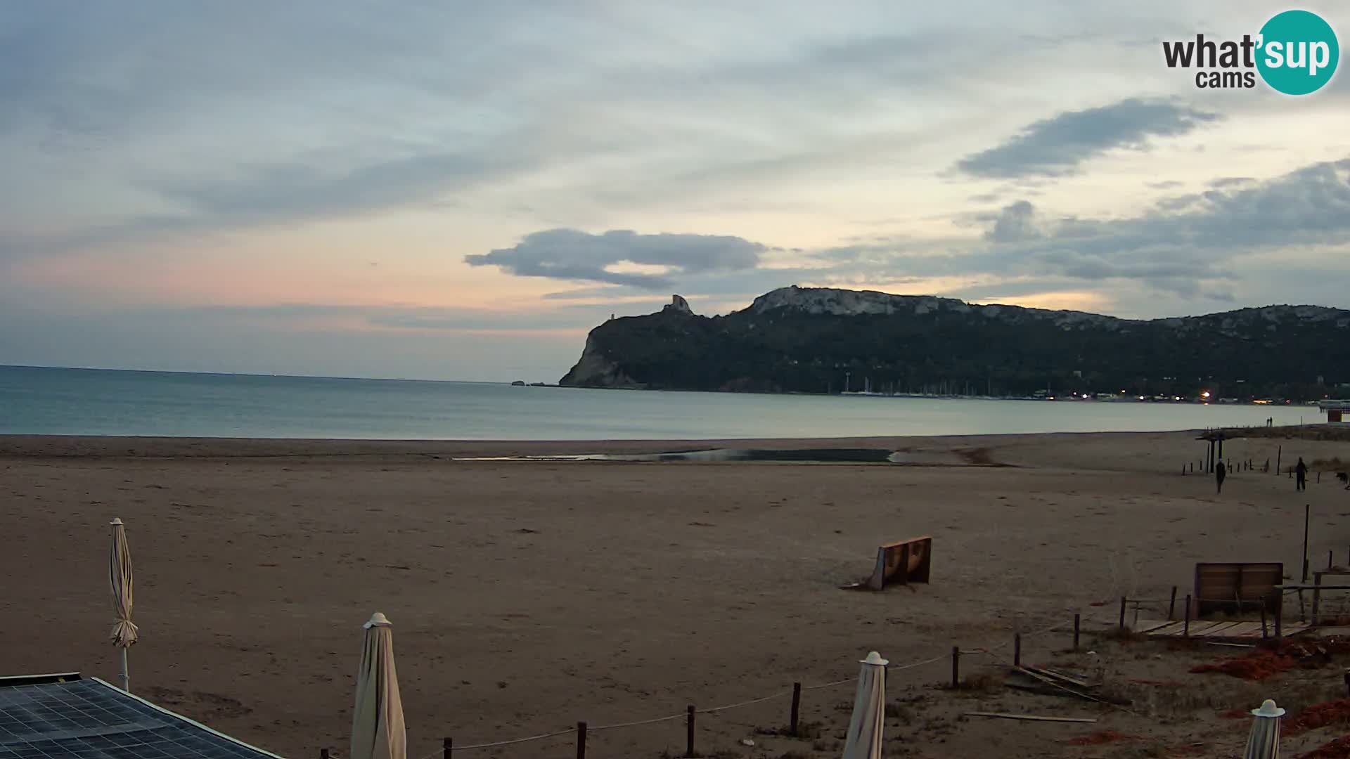 Webcam plage de Poetto | Cagliari | Sardaigne