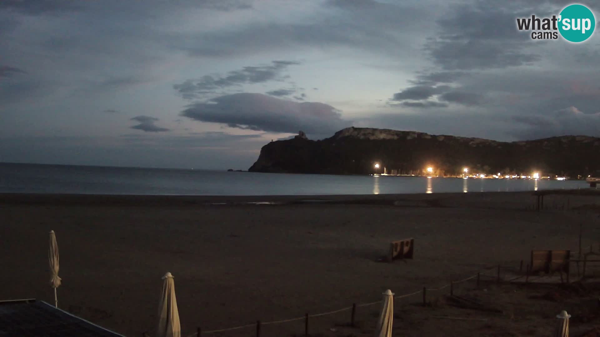 Webcam plage de Poetto | Cagliari | Sardaigne