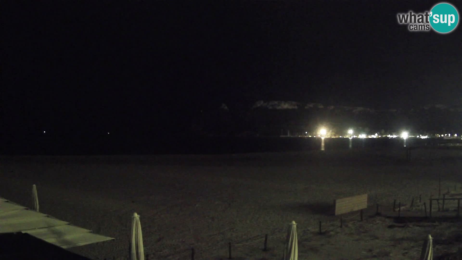 Poetto beach webcam | Cagliari | Sardinija