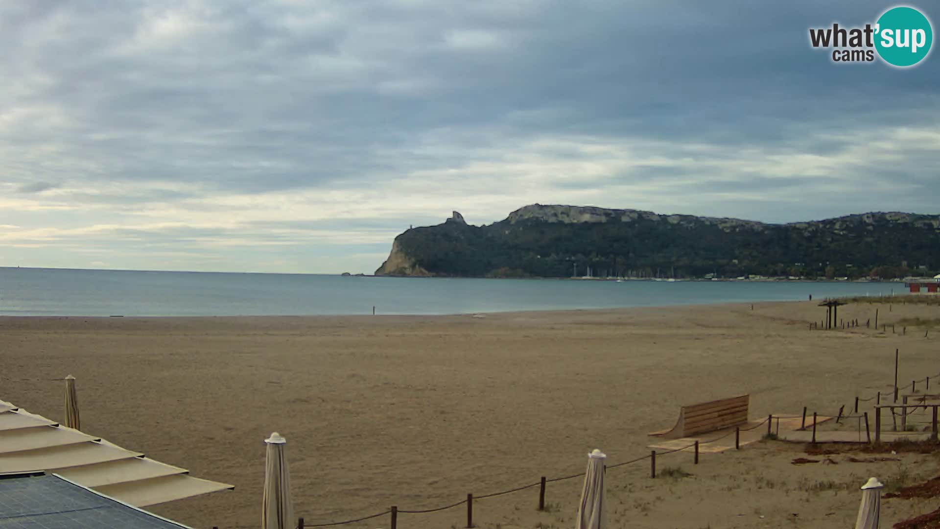 Poetto beach webcam | Cagliari | Sardinia