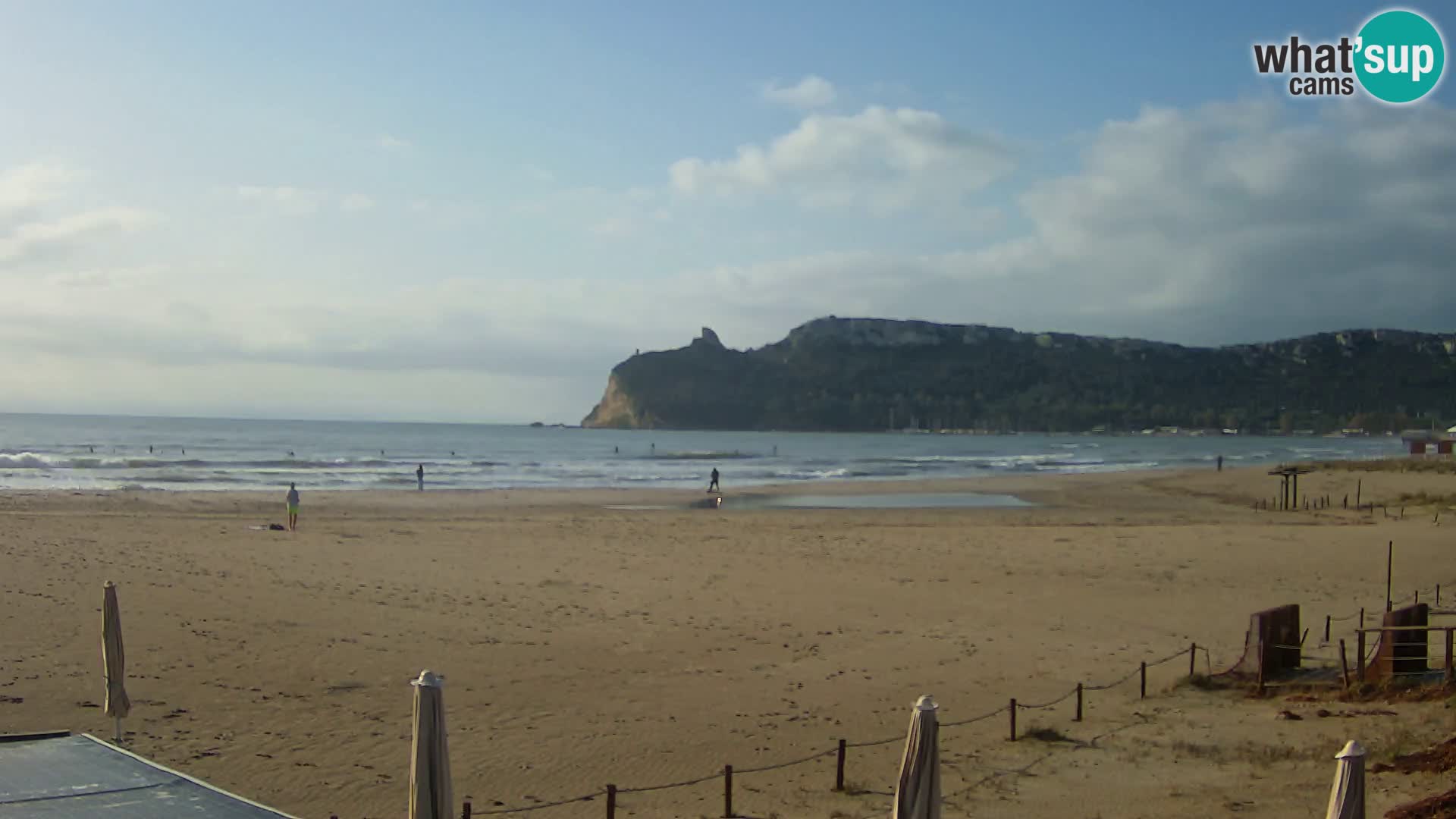 Webcam plage de Poetto | Cagliari | Sardaigne