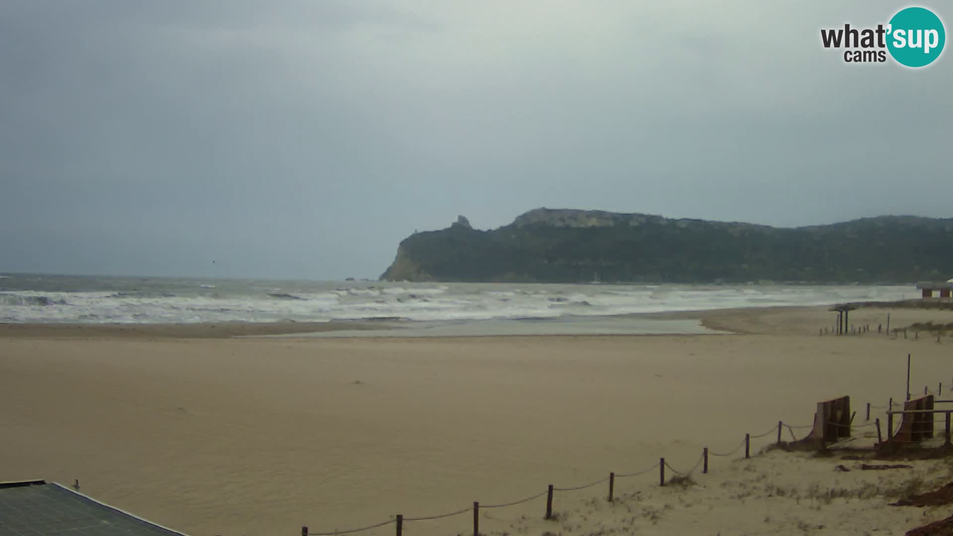 Poetto beach webcam | Cagliari | Sardinija