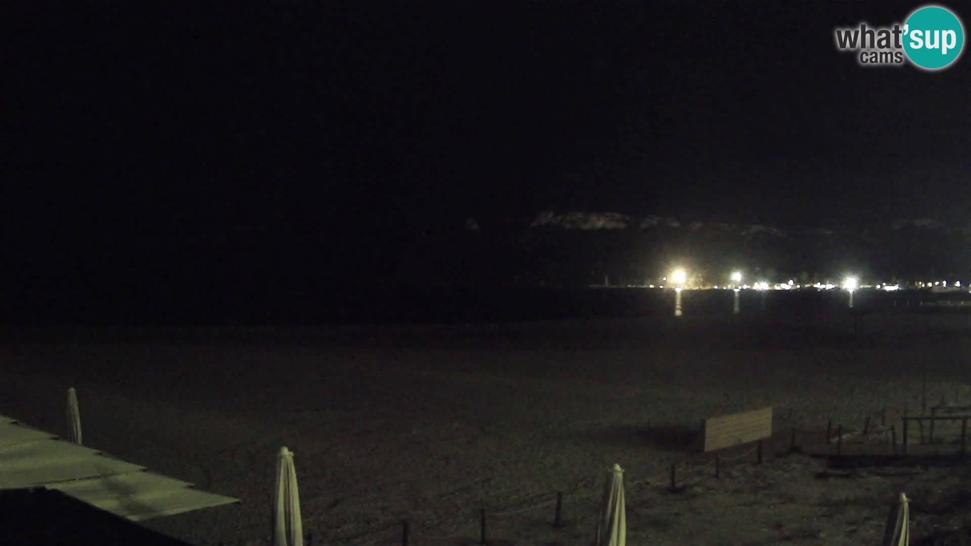 Poetto beach webcam | Cagliari | Sardinija